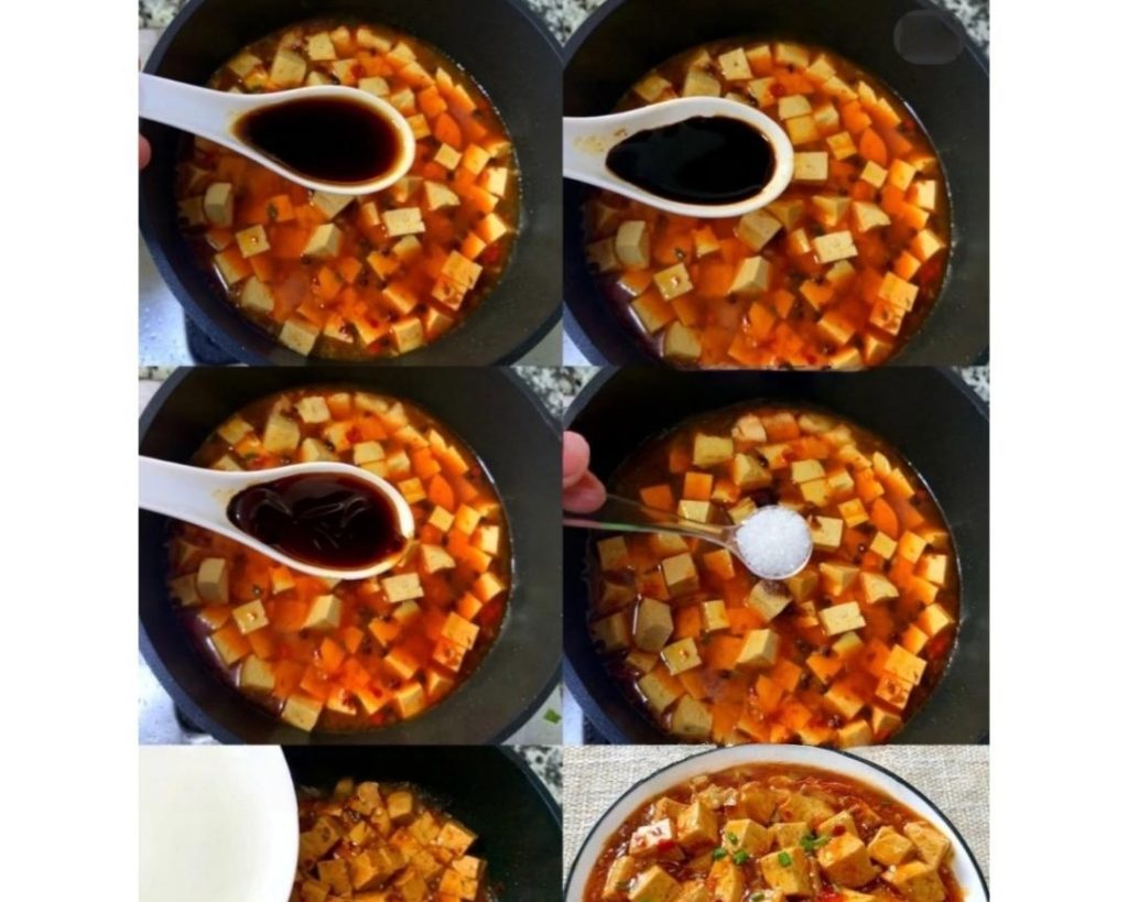 Make Spicy Numbing Tofu