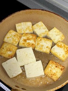 Pan-Fry the Tofu