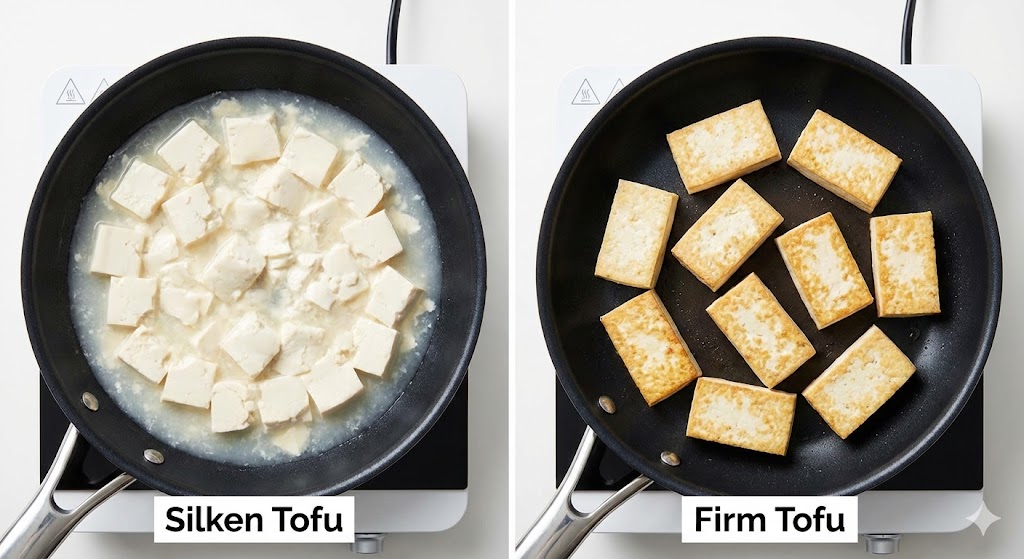 Choosing the Wrong Type of Tofu