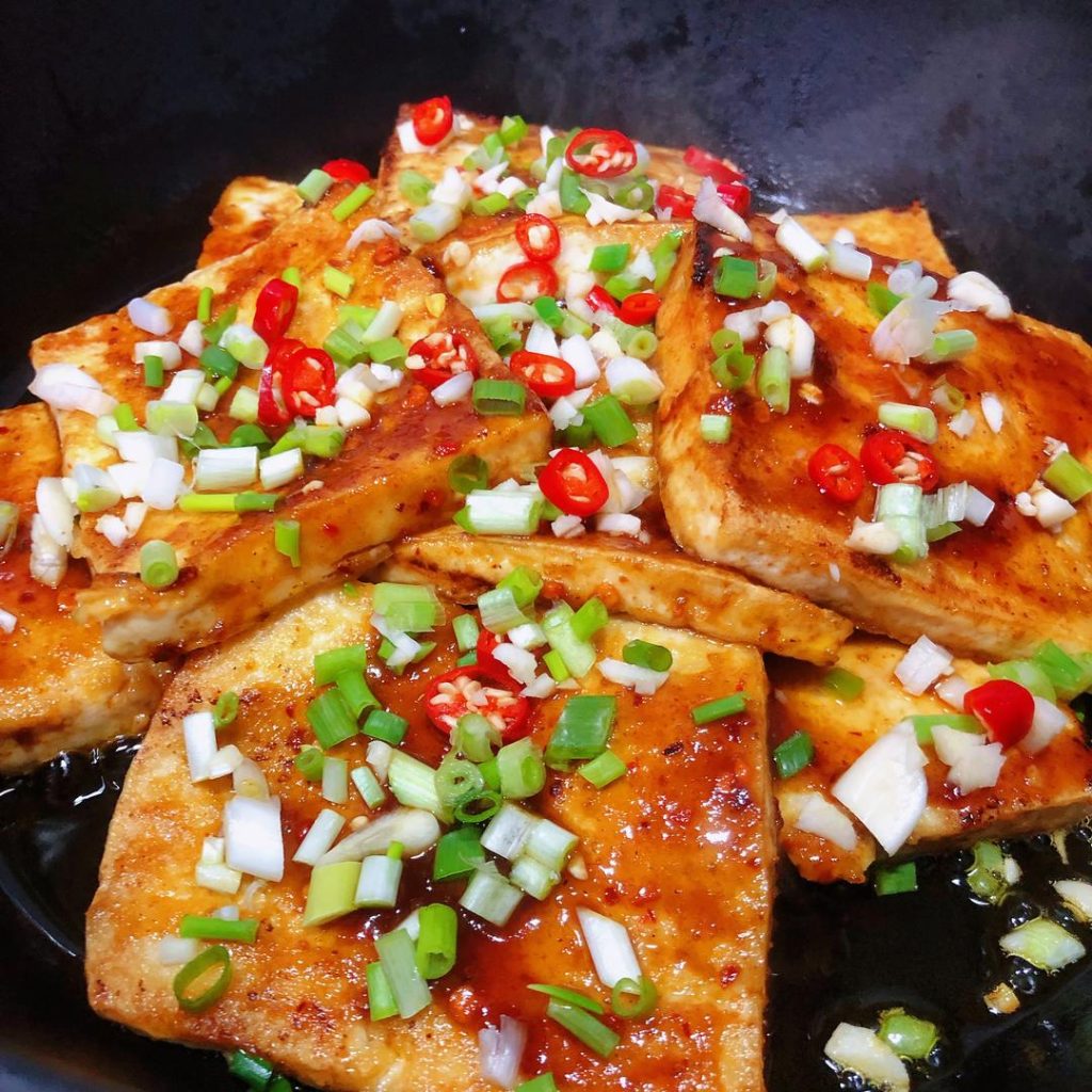 Crispy Pan-Fried Tofu