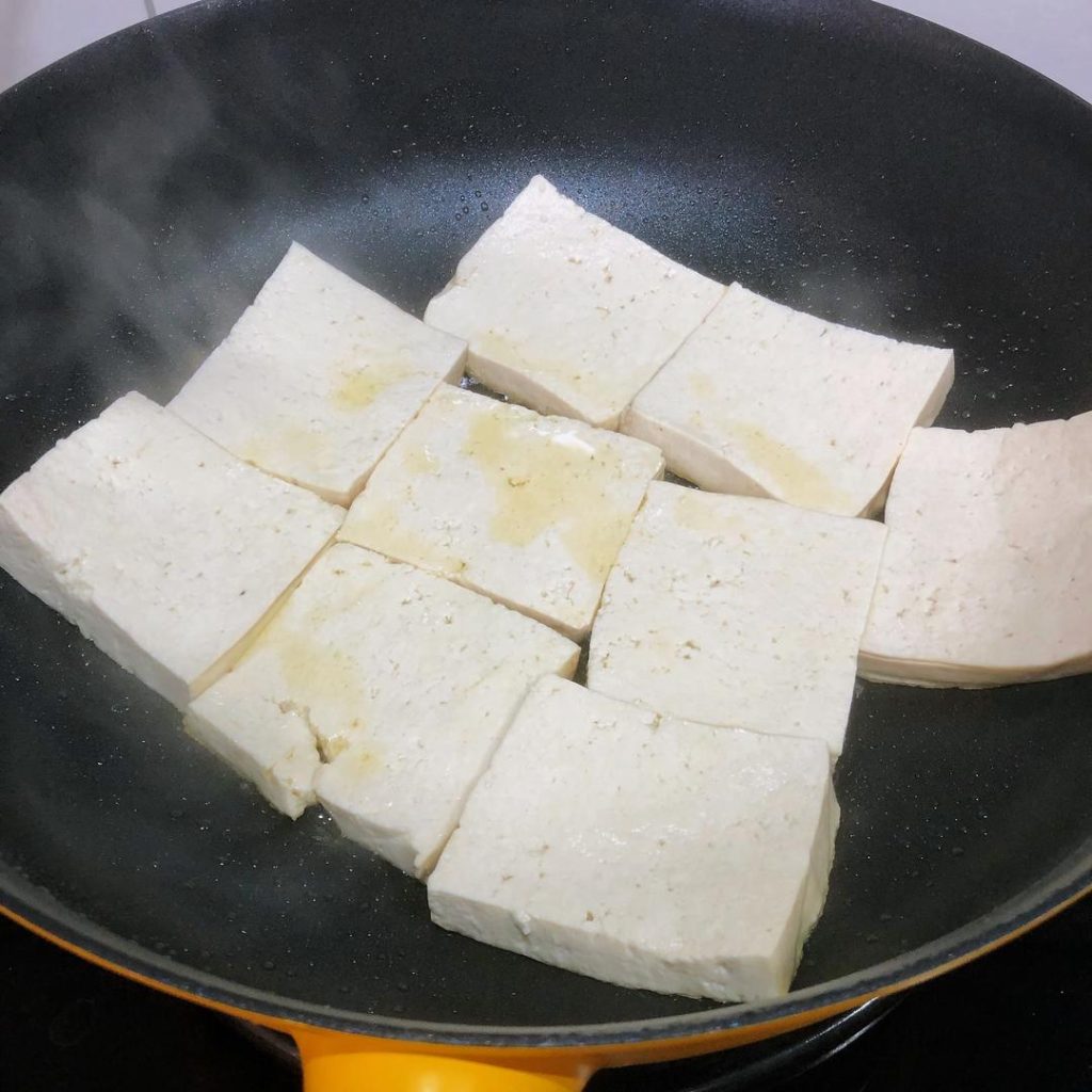 Pan-Fry the Tofu