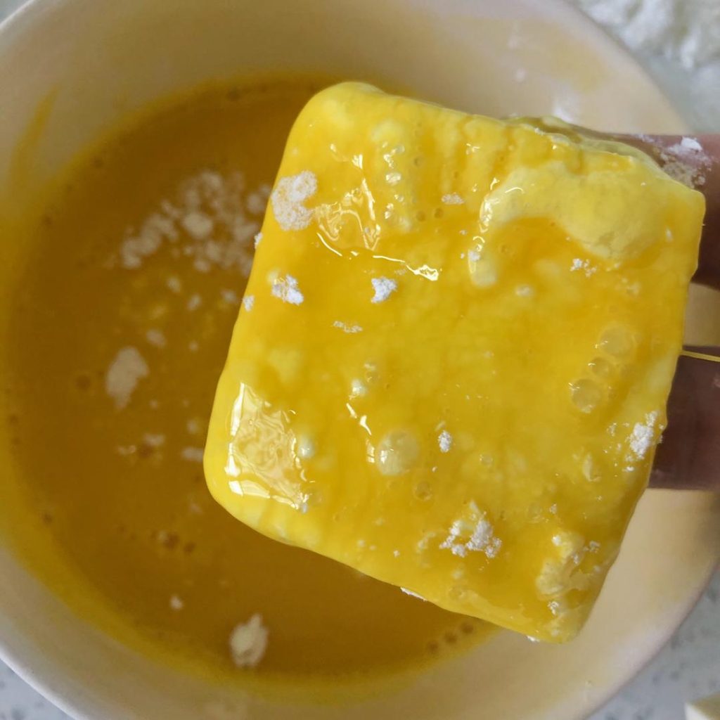 Dip in Egg