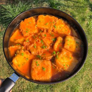 Egg-Wrapped Tofu