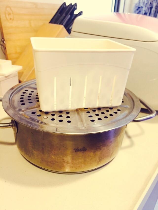 Pressing into Firm Tofu