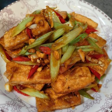 Homestyle Tofu with Celery