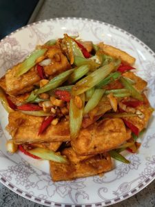 Homestyle Tofu with Celery