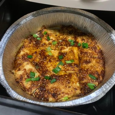 Iron-Sizzled Tofu (Air-Fryer Style)