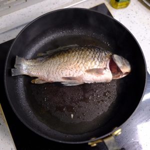 The Ginger Rub & Frying