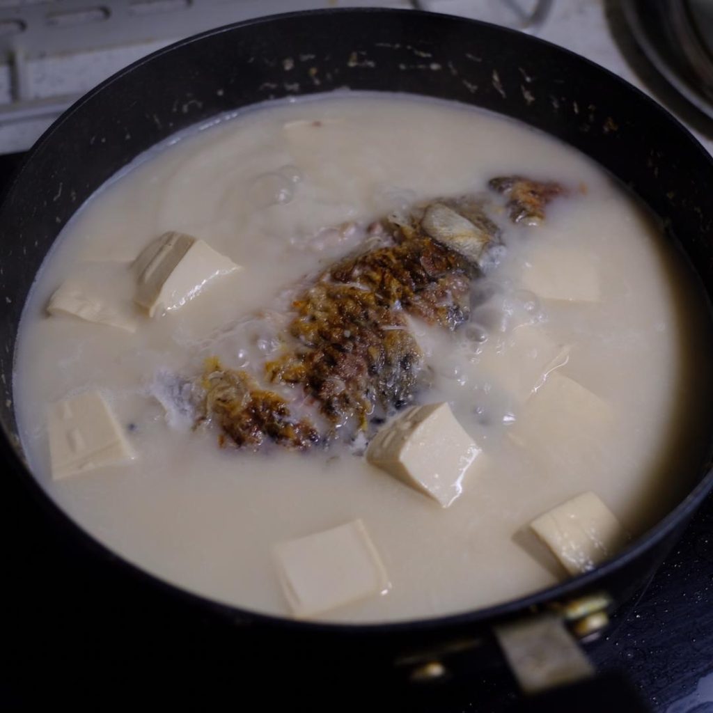 Add Tofu and Simmer