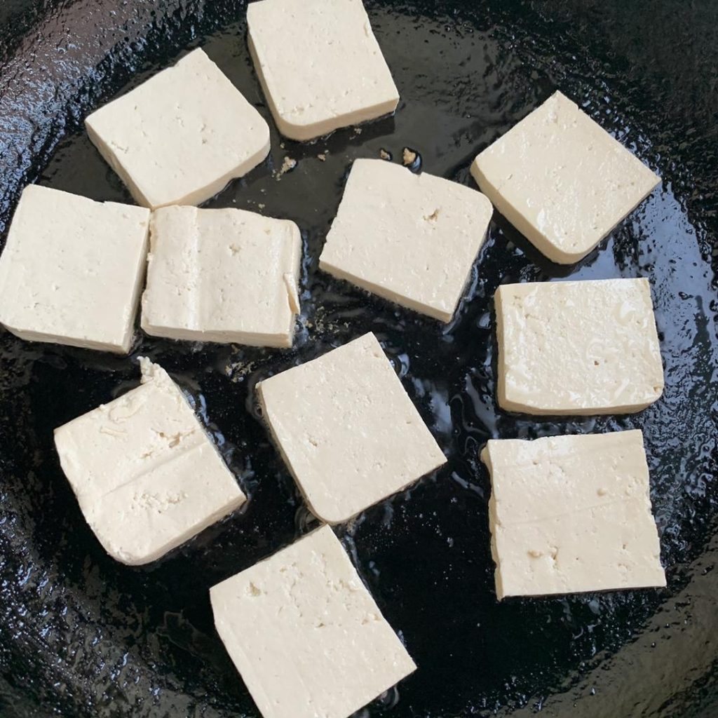 Pan-Fry the Tofu