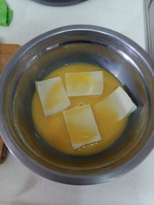 Coat the Tofu