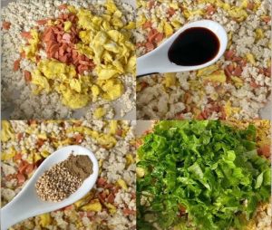 Combine and Season And Add Greens and Finish
