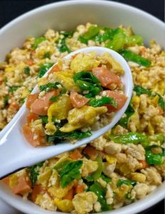 Tofu and Egg Stir-Fry