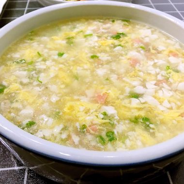 Silken Tofu Potage (Doufu Geng 豆腐羹)
