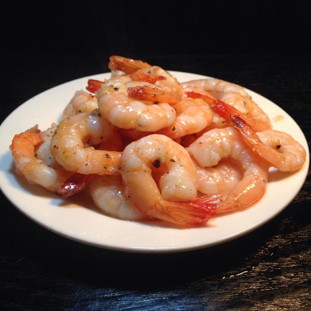Sear the Shrimp