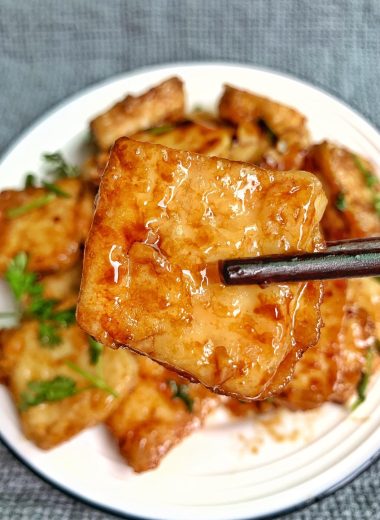 Golden Pan-Fried Tofu