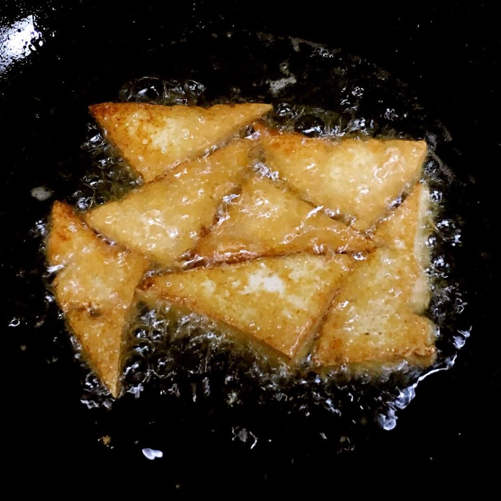 Fry the Tofu (The Crucial Step)