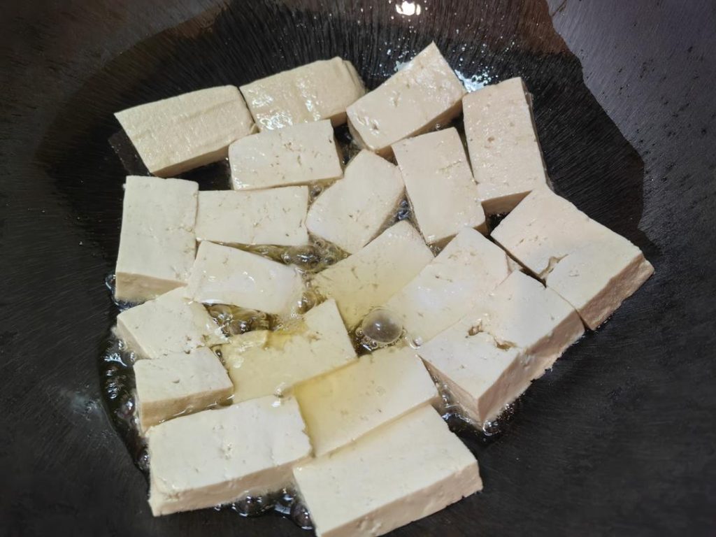 Pan-Fry the Tofu
