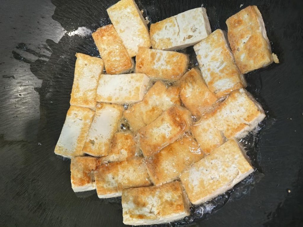 Pan-Fry the Tofu