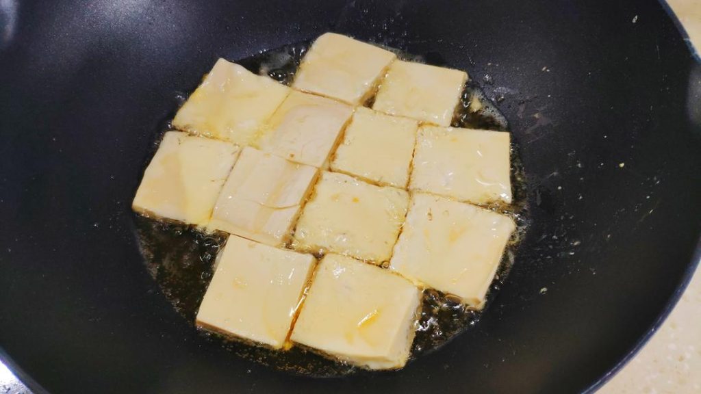 Pan-Fry the Tofu