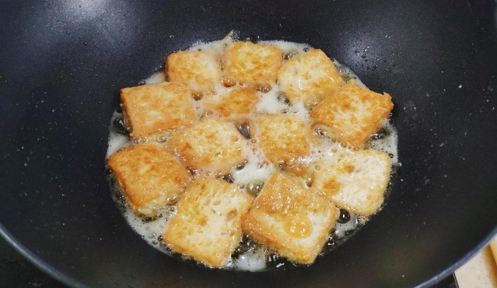 Pan-Fry the Tofu
