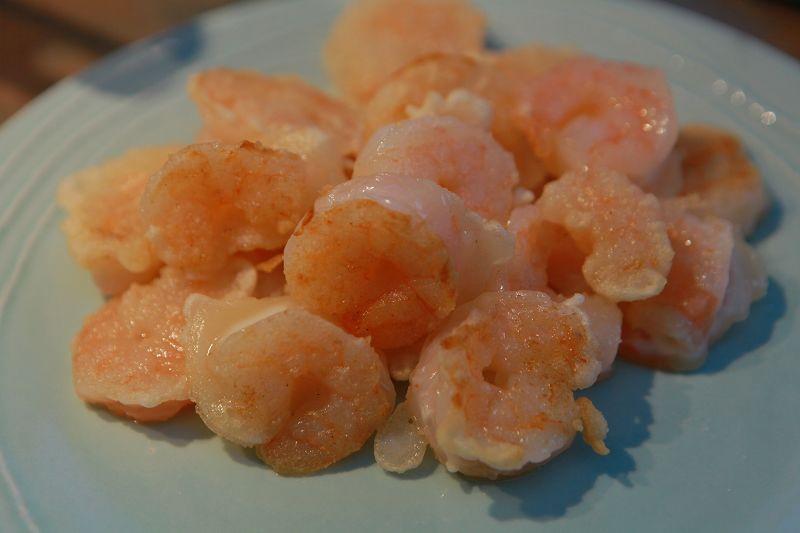 Marinate and Pan-Fry the Shrimp