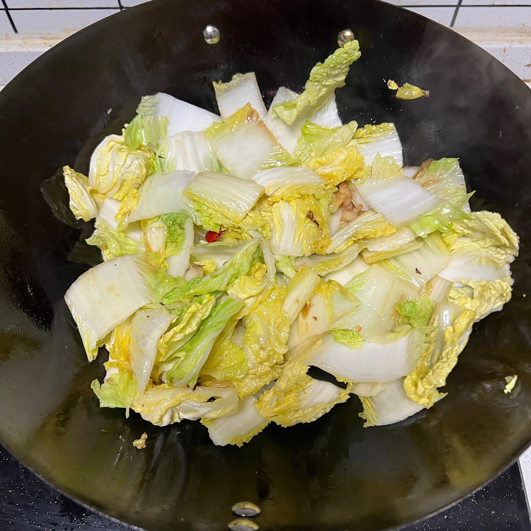 Return the tofu to the pan