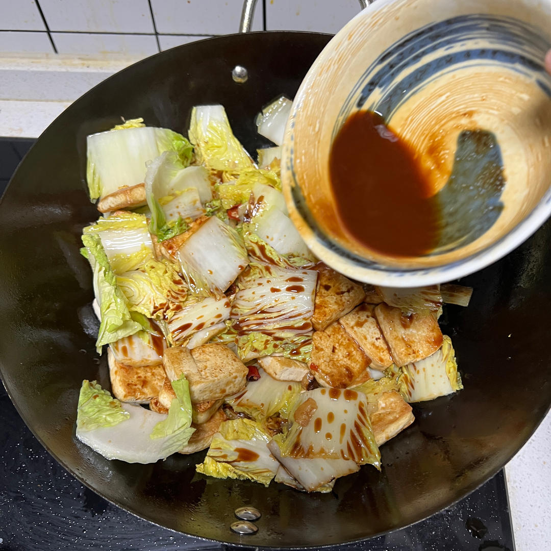 Braise until the sauce is glossy
