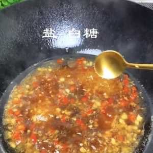 Season with salt and sugar