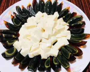 Release and dice the silken tofu