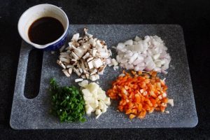 Prep the rest - wash and cut what needs cutti