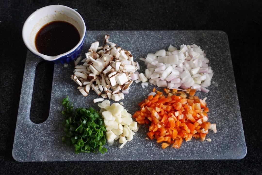 Prep the rest - wash and cut what needs cutti