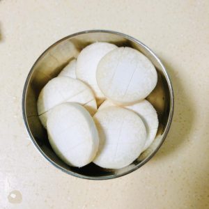 For the mushroom I chose king oyster - wash,