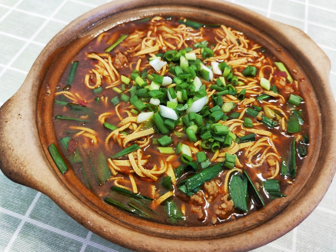 Scatter scallion - my ground Sichuan pepper w