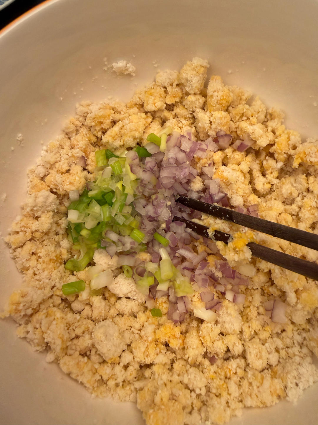 Season the patty mixture