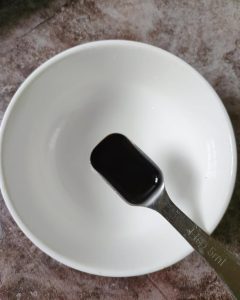 One spoon of soy