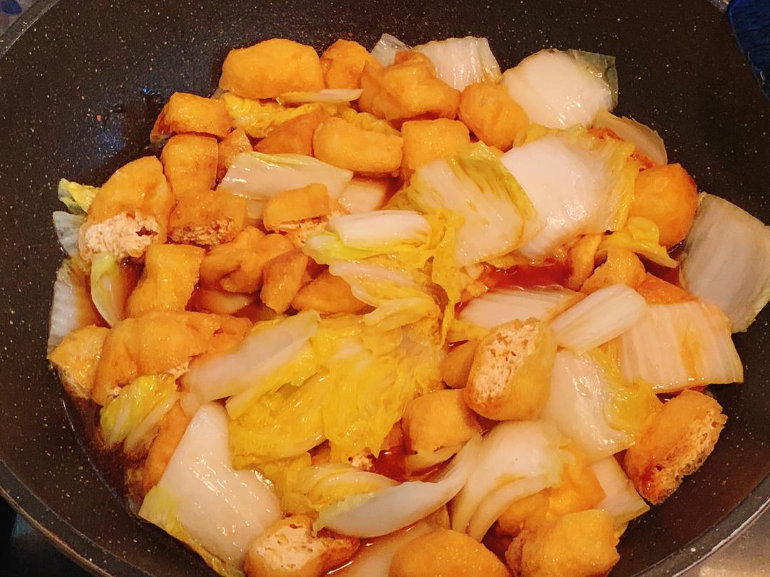 Toss and simmer 5 minutes