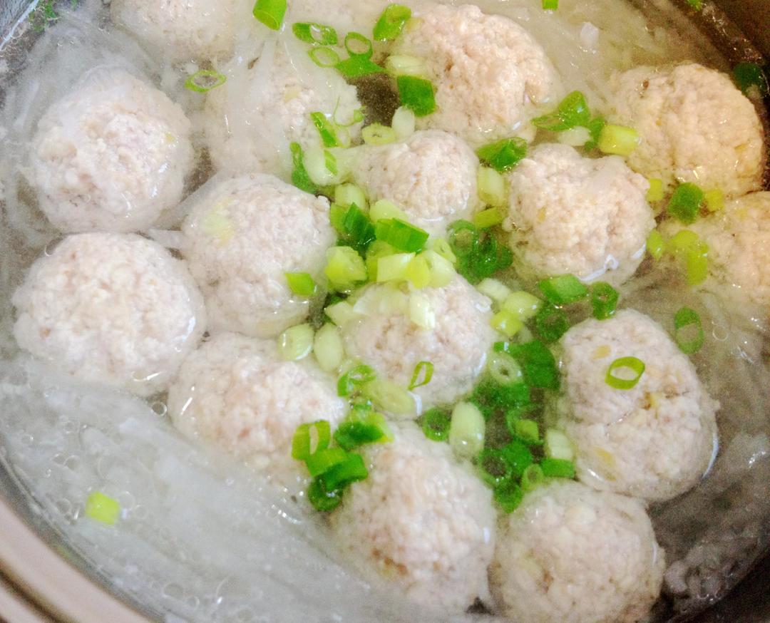 Once all the balls are in, raise to medium an