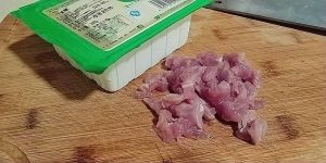 Freeze the firm tofu overnight, then thaw it