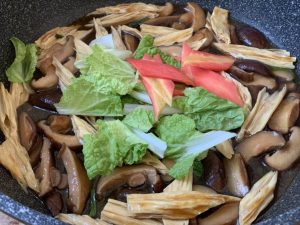 Add the vegetables