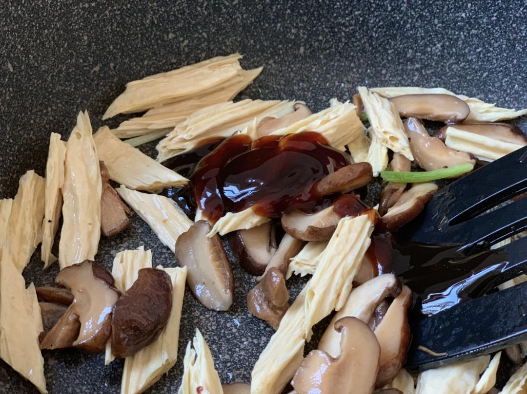 Add the oyster sauce